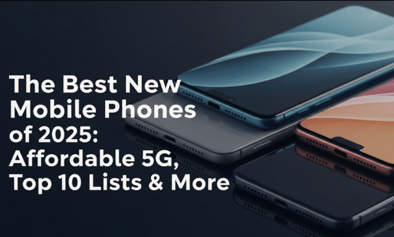 The Best New Mobile Phones of 2025: Affordable 5G, Top 10 Lists & More